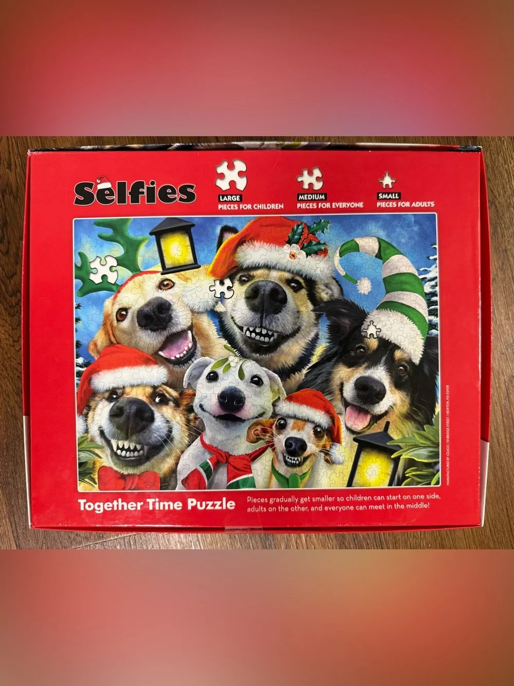 2 puzzles: Ravensburger 300 pc & Kohl’s 400 pc (New & Like New)